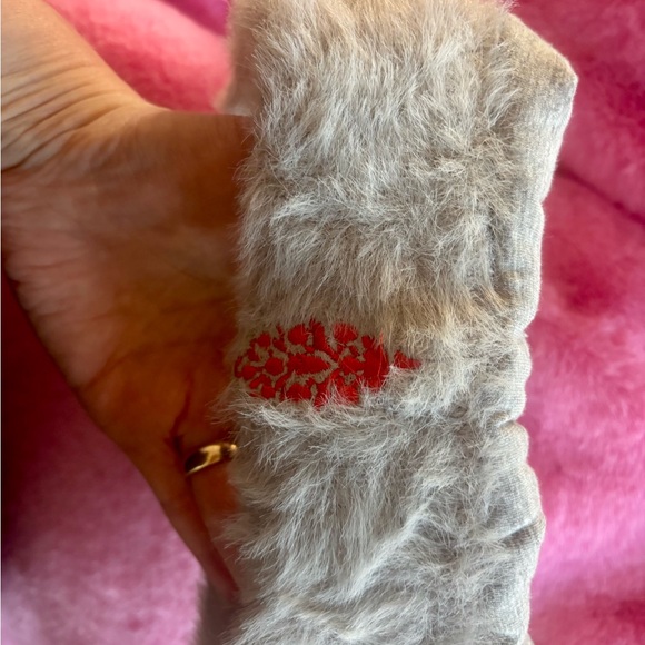 SALE! Free People Slopeside Sherpa Earwarmer Gray O/S NWT. - Picture 6 of 11